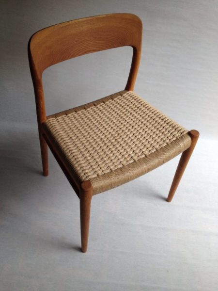 ＊ 75 Chair / J.L.Møllers Møbelfabrik（J.L.モラー社 ） / design : Niels O.Moller （ニルス O.モラー）