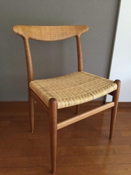 ＊ W1 Dinning Chair / C.M. Madsen Fabriker （C.M. マドセン社） / design : Hans J.Wegner（ハンス J.ウェグナー）