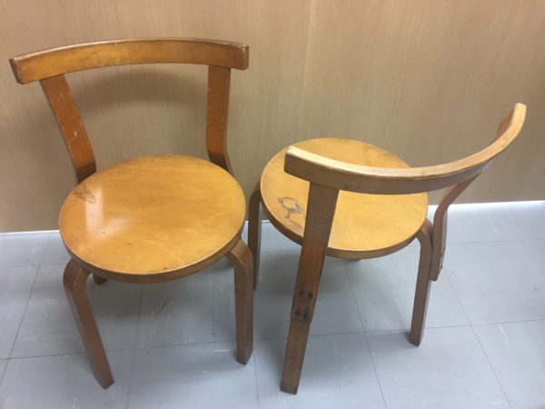 ＊ No.68 Chair / artek（アルテック社 ） / design : Alvar Aalto（アルヴァ・アアルト）